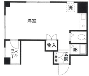 文栄ビルNO1の物件間取画像